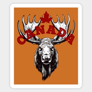 Canada Moose Sticker